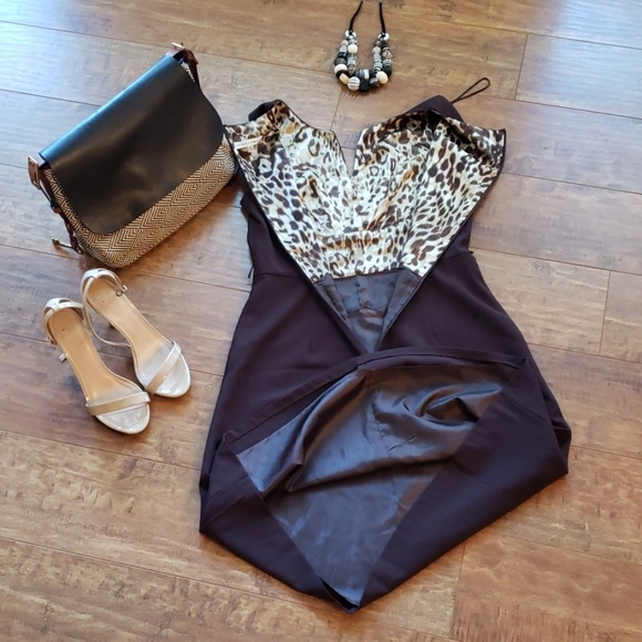 Sandra's Daren chocolate brown dress - Picture 5 of 7